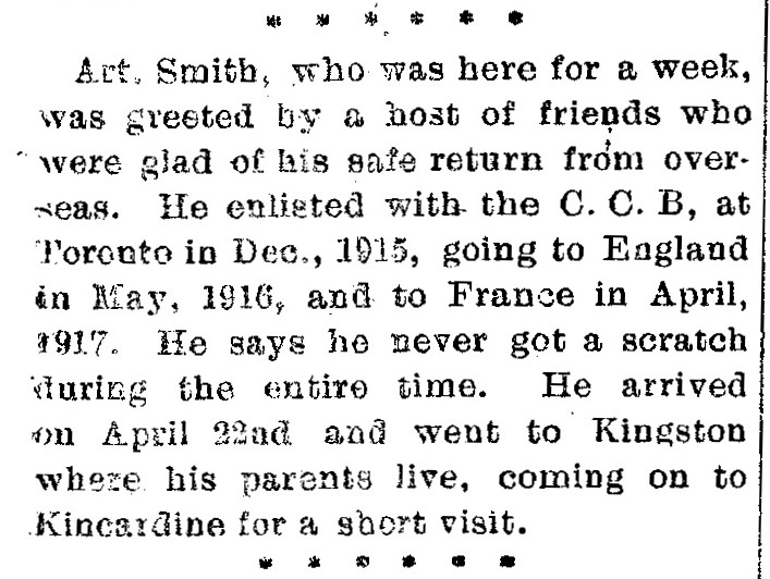 The Kincardine Reporter, May 29, 1919